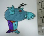 Blue Meanie From Yellow Submarine- The Beatles Embroidered Iron-on Patch 4 
