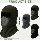 Balaclava Ski Mask Winter Fleece Warm Face Mask Breathable Motorcycle Head Hood