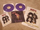 Kiss 2 Double Live Record 1979 Lp Vinyl Too Much Catnip With Tour Book   Poster 