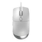 Rat  n Para Juegos Con Cable M50  con Cable  Blanco  Blanco Con Cable