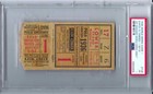 1936 World Series Gm 1 Ticket  Stub  Joe Dimaggio Ws Debut  -  Lou Gehrig Psa