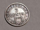 Newfoundland 1908 Five Cent Silver