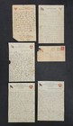 1917 Antique Wwi 18 Soldier Letters Ymca Flag Letterhead Vanmeter Pa Branthoover