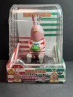 New Solar Powered Dancing Bobblehead Toy Usavich Bunny - Red With Frog