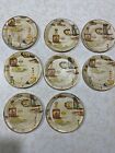 Vintage Coaster Set Of 8 Coasters In Case Made In Japan Liqueur Cocktails 