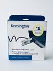 Brand New Kensington   Portable Combination Laptop Lock 6ft Carbon Steel Cable