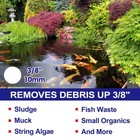 Pond Cleansweep Water Garden Pond Vacuum Cleaner 1400w 14ft Intake Suction Hose