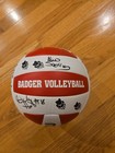 10x Team Signed Wisconsin Lady Badgers Womens Volleyball Dana Rettke 