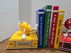 M m s Brand Character Bookends Clock Radio  Tested Works 