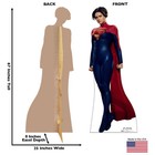 Supergirl  the Flash  Lifesize Cardboard Cutout Standup Standee Sasha Calle