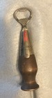Vintage Michelob Bottle Shaped Opener Wood   Metal Beer Distressed Bar Decor 6 