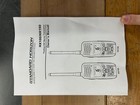 Standard Horizon Hx100 Floating Vhf Marine Handheld Two Pack With Cradle Charger