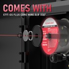 135amp 110v Flux Core Mig lift Tig stick 3-in-1 Welding Machine Igbt Inverter