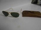 58  14mm Vintage B l Ray Ban Usa G15 Arista Tear Aviator Sunglasses