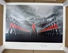 Pink Floyd The Wall Marching Hammer Scarfe Waters Litho Print Numbered Wcoa 1995