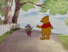 Disney Winnie The Pooh   Piglet    the Blustery Day    Animation Color Model Cel