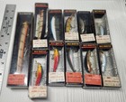 Vintage Nils Master Fishing Lure Lot  11 Total Nip Lures 