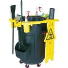 Efficient Cleaning Organization Caddy In Commercial Environments 44g Trash Can