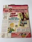 1960 Nabisco Cereal Box W  Marvels Of Nature Trading Card Premium Offer