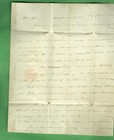 1829 Stampless 4-page Handwritten Letter From Southampton To Brighton W answer