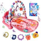  Baby Gyms Play Mats  Infant Play Mat And Activity Gym  Baby Play Piano Pink