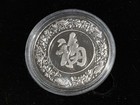 Set Of 4 Beautiful Ancient Chinese Princesses Silver Plated With Colour Coins