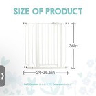 New   regalo Safety 36  Extra Tall Baby Gate  Fits 29 -36 5  Wide  White  Pets