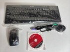 Labtec Media Wireless Desktop Keyboard Mouse Combo 867574-0403 Nob 2006 Read 