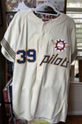 1969 Seattle Pilots Custom Vintage Rawlings Flannel Jersey  39 Read Description