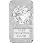 2023 Perth Mint Australian Kangaroo Rectangle Art Bar 1 Oz  9999 Silver New 