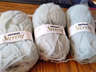 Lot Of 4 Vintage Bernat Yarn Mint Green Sweety Acrylic Mohair Wool Blend