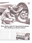 Vintage B F Goodrich Synthetictires 1943 Print Ad Now Rolling On Nations Buses