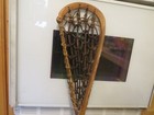 Vintage old Wooden Lacrosse Stick   Nice    10761