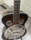 Regal Acoustic Resonator Guitar Brown Sunburst 6 String Single-cone Spider