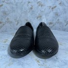 Ecco 40 Touch Ballerina Women s Size 9 Shoes Black Leather Comfort Career Flats