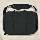 Jansport Black Messenger Bag laptop Travel Padded Adjustable Shoulder Strap Nwot