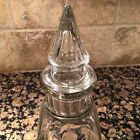 1 Vintage Wheaton 12 1 2     Pharmacy Glass Apothecary Jar 1970   s
