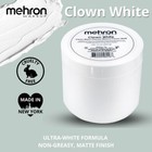 16 Oz Clown White Extra Large Theatrical Circus Face Paint Stage Makeup Mehron 