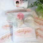 Business Thank You Cards Thank You Stickers 50 Sets 100 Pcs  Pink Variety