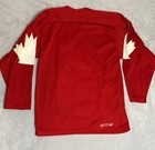 Vintage Ccm Hockey Jersey Red White 80 s Rare Canada Cup Team 1984 Size Small