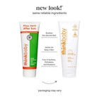 Thinkbaby Aloe Vera Gel  After Sun Relief 8 Fl Oz Ewg Verified  pack Of 2 