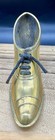 Vintage Brass Edwardian Shoe Pin Cushion 