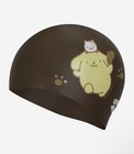 Sanrio Pompompurin Silicone Swim Cap 2 Colors Official Swimming Cap