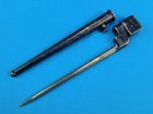  British English Ww2 Spike Bayonet W  Scabbard