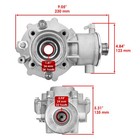 Rear Differential W  Breather For Suzuki Ltz250 Lt-z250 Quadsport 250 2004-2009