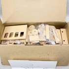 Vintage Wooden Model Building Kit Kc-25 Unassembled Natural Wood Craft Set