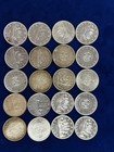 1953 - 1966 Canada Dollar 80  Silver Coin Set Of 20 In Plastic Tube