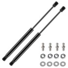 2 Pcs Gas Struts 17 Inch 45 Lbs Prop Shock Lift Springs Rod Struts For Truck 