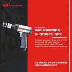 Ingersoll Rand 123maxk Vibration Reduced Air Hammer 5-piece Chisel Set 3 530 Bpm