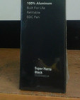 New Everyman Grafton Gel Blk Ink Pen Super Matte Black 0 7mm Full Click 002embsm